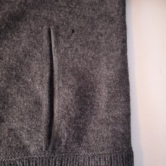 Jones New York Signature Woman Ladies Size 1X Dark Grey Wool Full Zip Cardigan - Picture 11 of 11